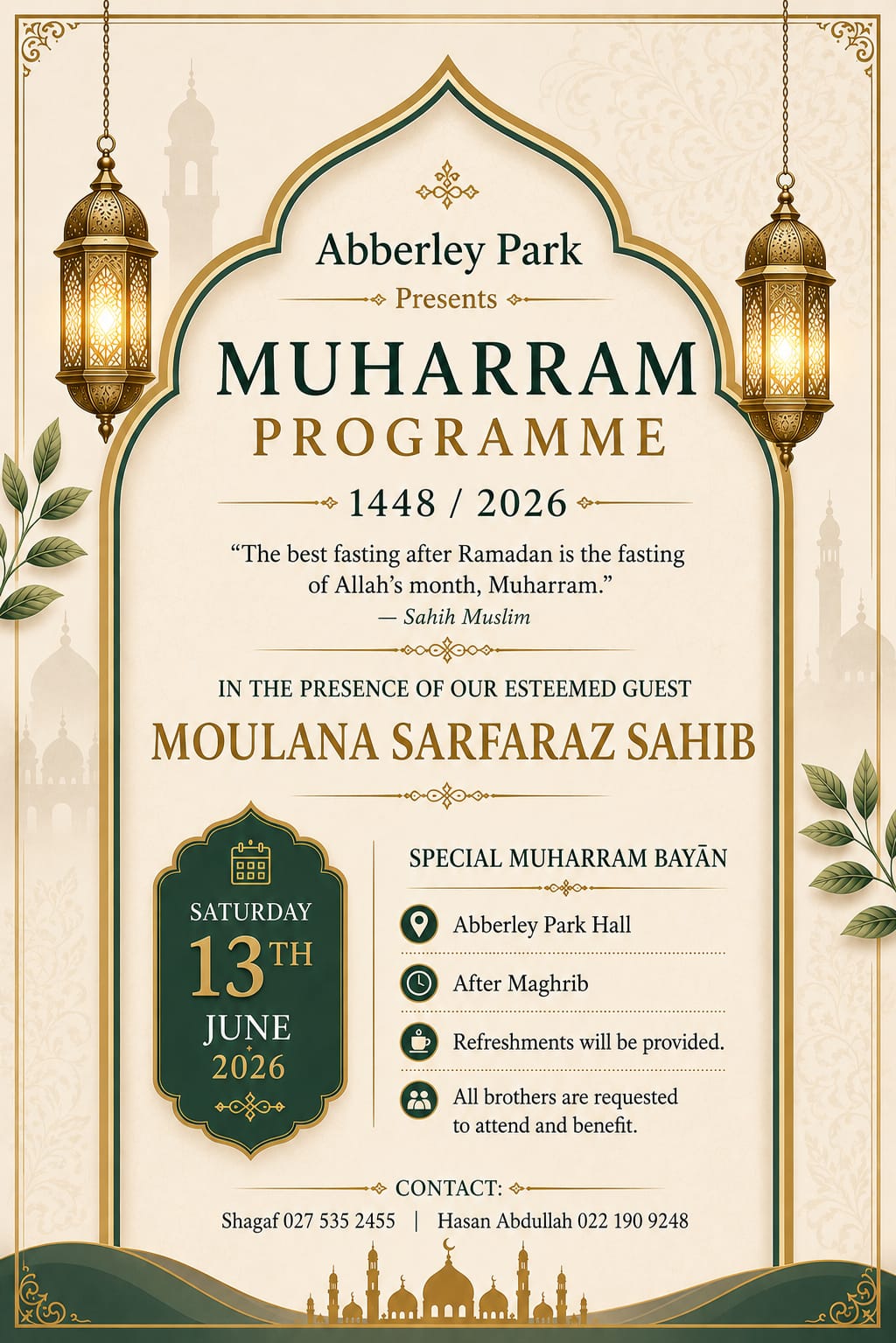 Tawakkal Mosque campaign
